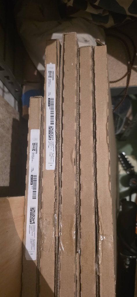 Ikea mehamn 236 hoog, Huis en Inrichting, Kasten | Kledingkasten, Ophalen, Ikea mehamn, 200 cm of meer, Nieuw