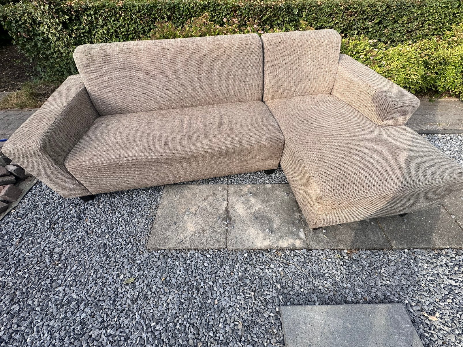 Zitbank af te halen, Ophalen, 125 tot 150 cm, Hoekbank, Tweepersoons