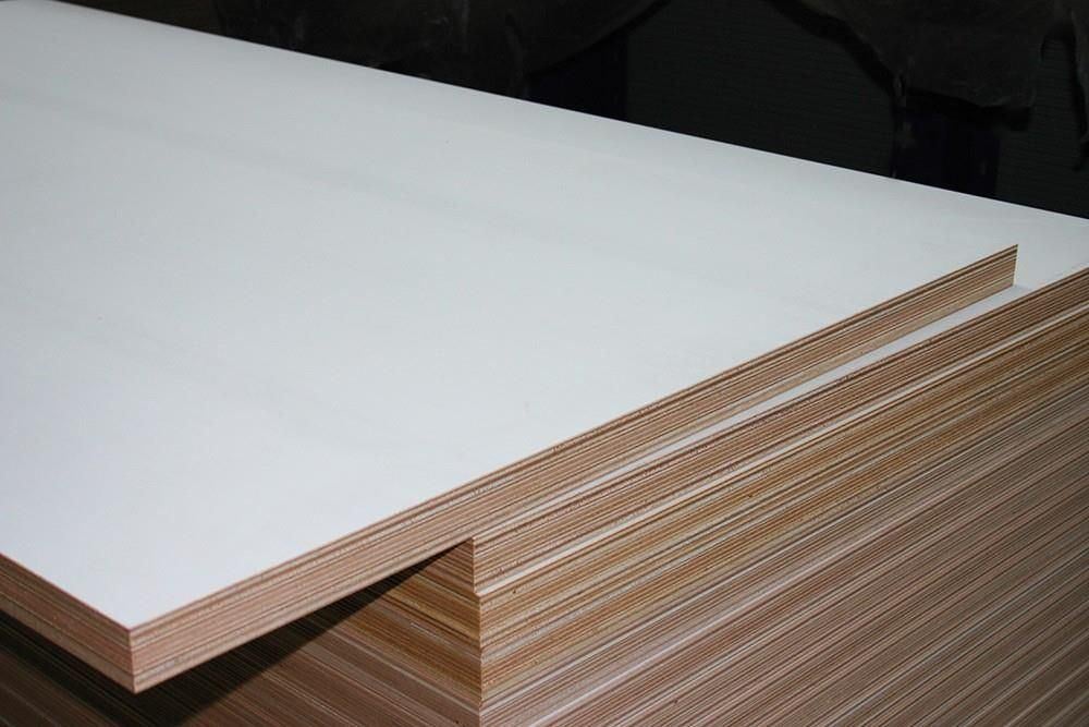 Deurplaat 40mm wit gegrond Massief 235x100 - 250x125, Doe-het-zelf en Verbouw, Platen en Panelen, Nieuw, Multiplex, Ophalen