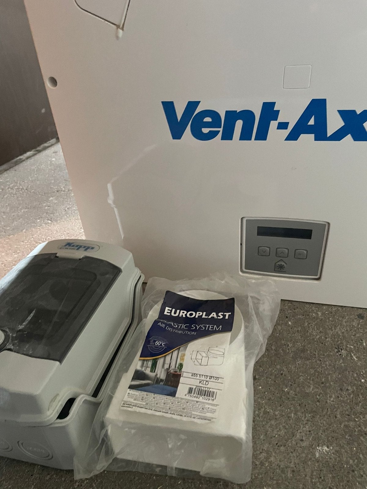 Vent-axia Sentinel kinetic B ventilatie unit, Doe-het-zelf en Verbouw, Ventilatie en Afzuiging, Ophalen of Verzenden, Gebruikt