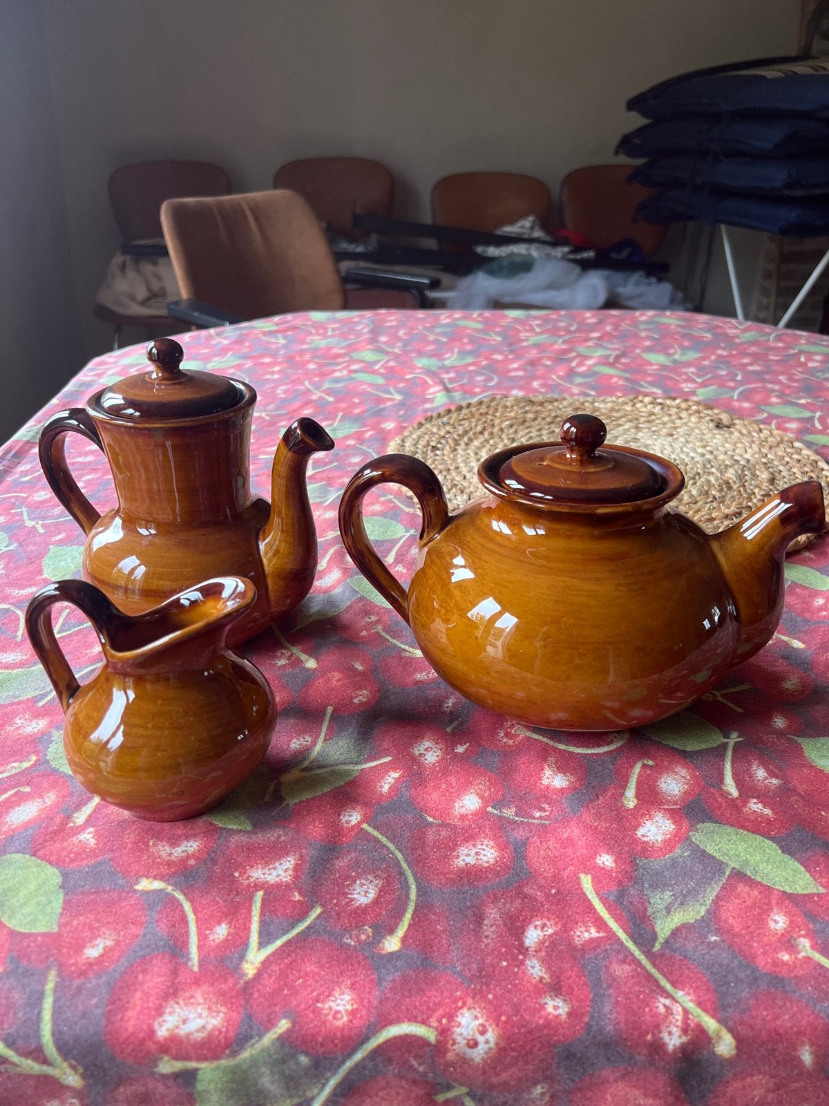 St Clement France Vintage Koffie- en Theeservies Set, Antiek en Kunst, Ophalen