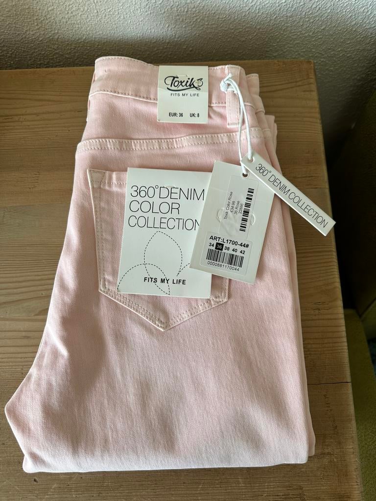 Toxic nieuwe zomerbroek roze Maat 36, Verzenden, Nieuw, Roze, Maat 36 (S)