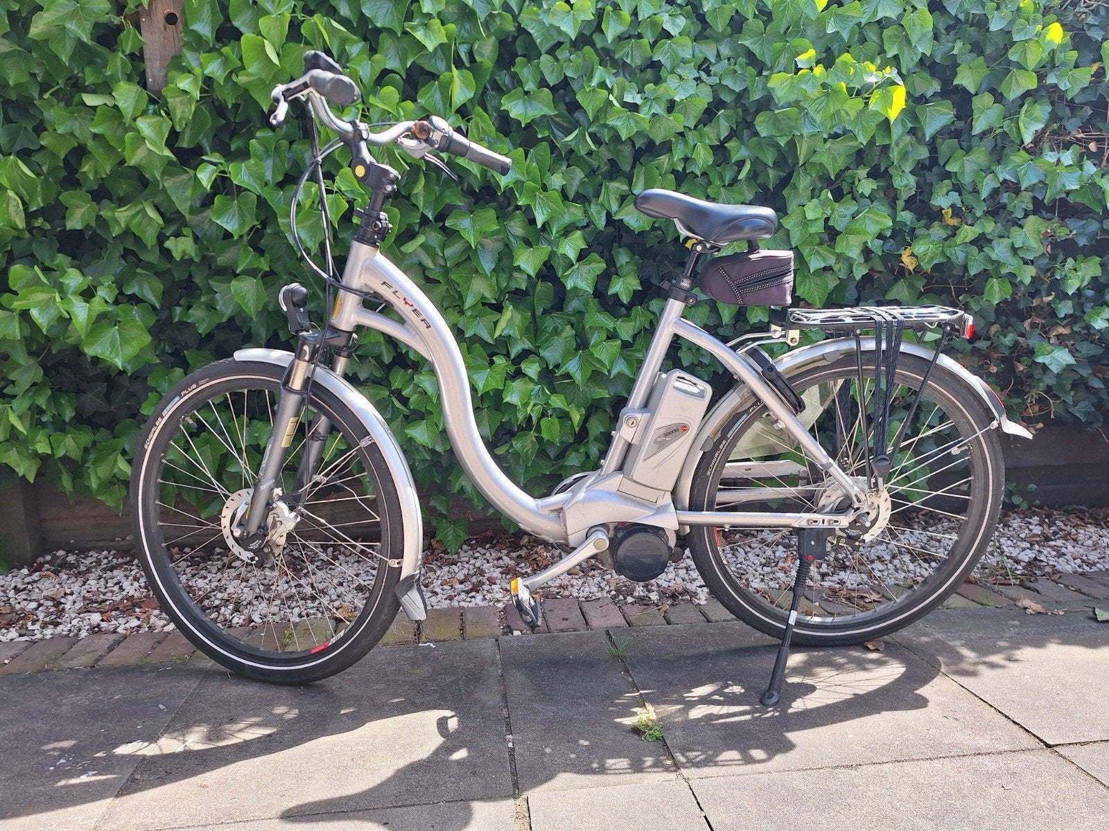 Elektrische fiets met lage instap, inclusief oplader, Ophalen, Gebruikt, Overige merken