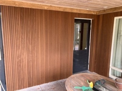 Thermo ayous plank triple rhombus gevelbekleding, Planken, Nieuw, Ophalen of Verzenden, Hardhout