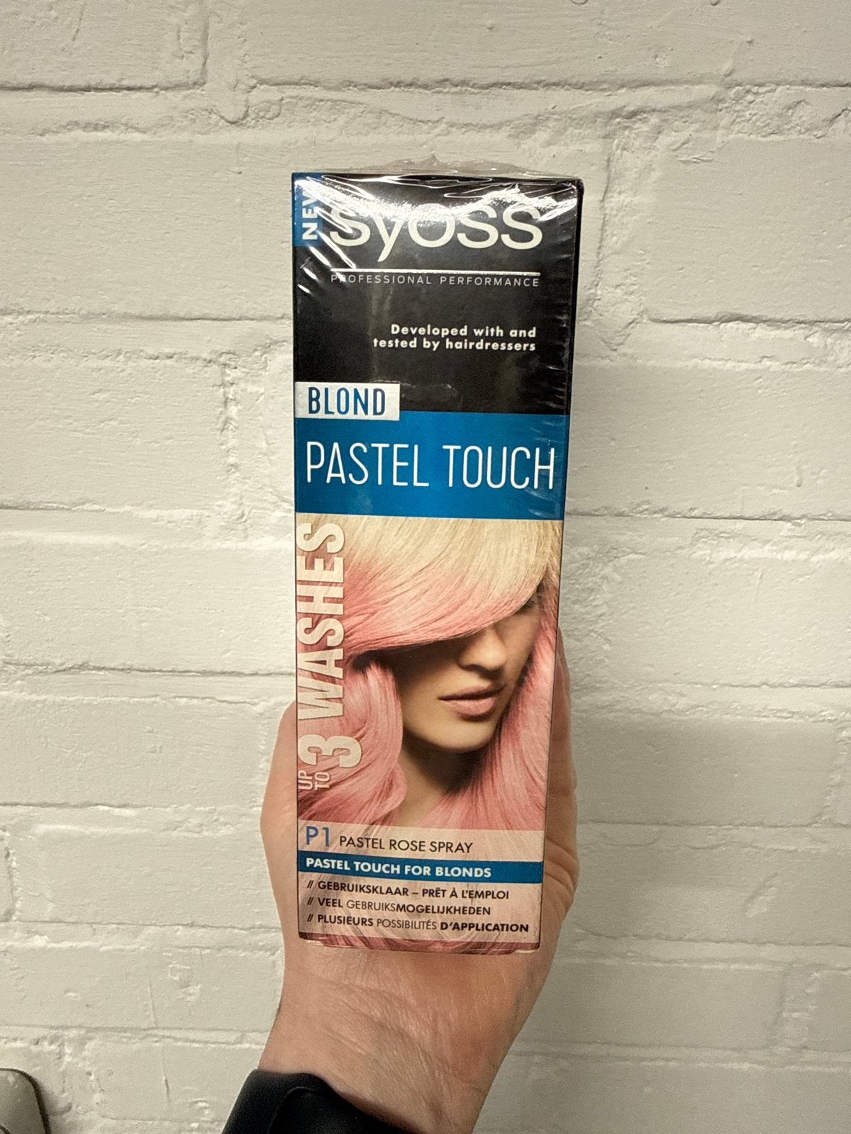 Syoss Pastel Touch Rose Spray - 3 verpakkingen geseald, Ophalen of Verzenden, Nieuw, Overige typen