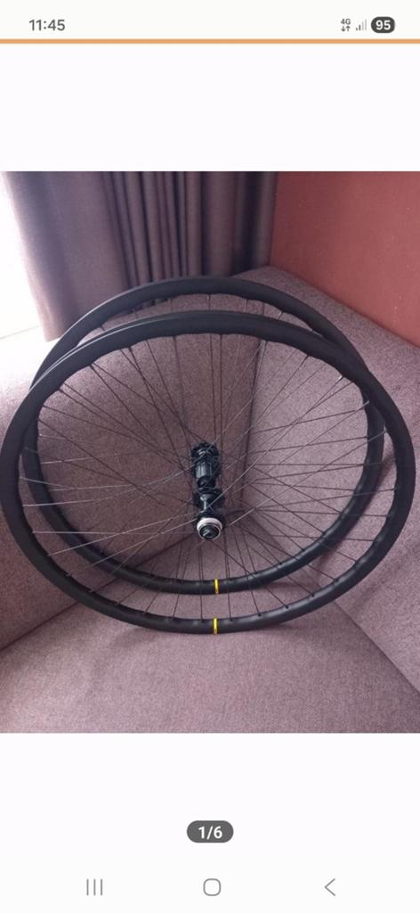 Mavic Open Pro UST wielen voor race/gravelbike, Fietsen en Brommers, Fietsonderdelen, Wiel, Nieuw, Ophalen of Verzenden, Mavic