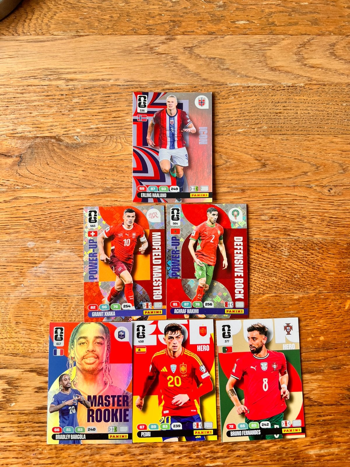 Origineel Panini World Cup kaarten., Ophalen, Nieuw, Buitenlandse clubs, Poster, Plaatje of Sticker