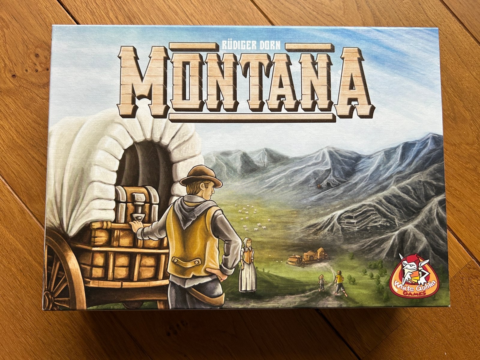 Montana bordspel, white goblin, Ophalen of Verzenden, Zo goed als nieuw