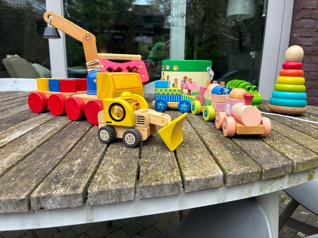 Houten speelgoed, Ophalen of Verzenden, Gebruikt, Overige typen