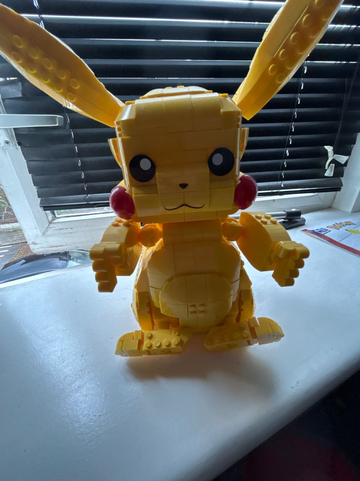 Mega Construx Pokémon Jumbo Pikachu Bouwset, Kinderen en Baby's, Speelgoed | Bouwstenen, Zo goed als nieuw, Megabloks, Ophalen of Verzenden