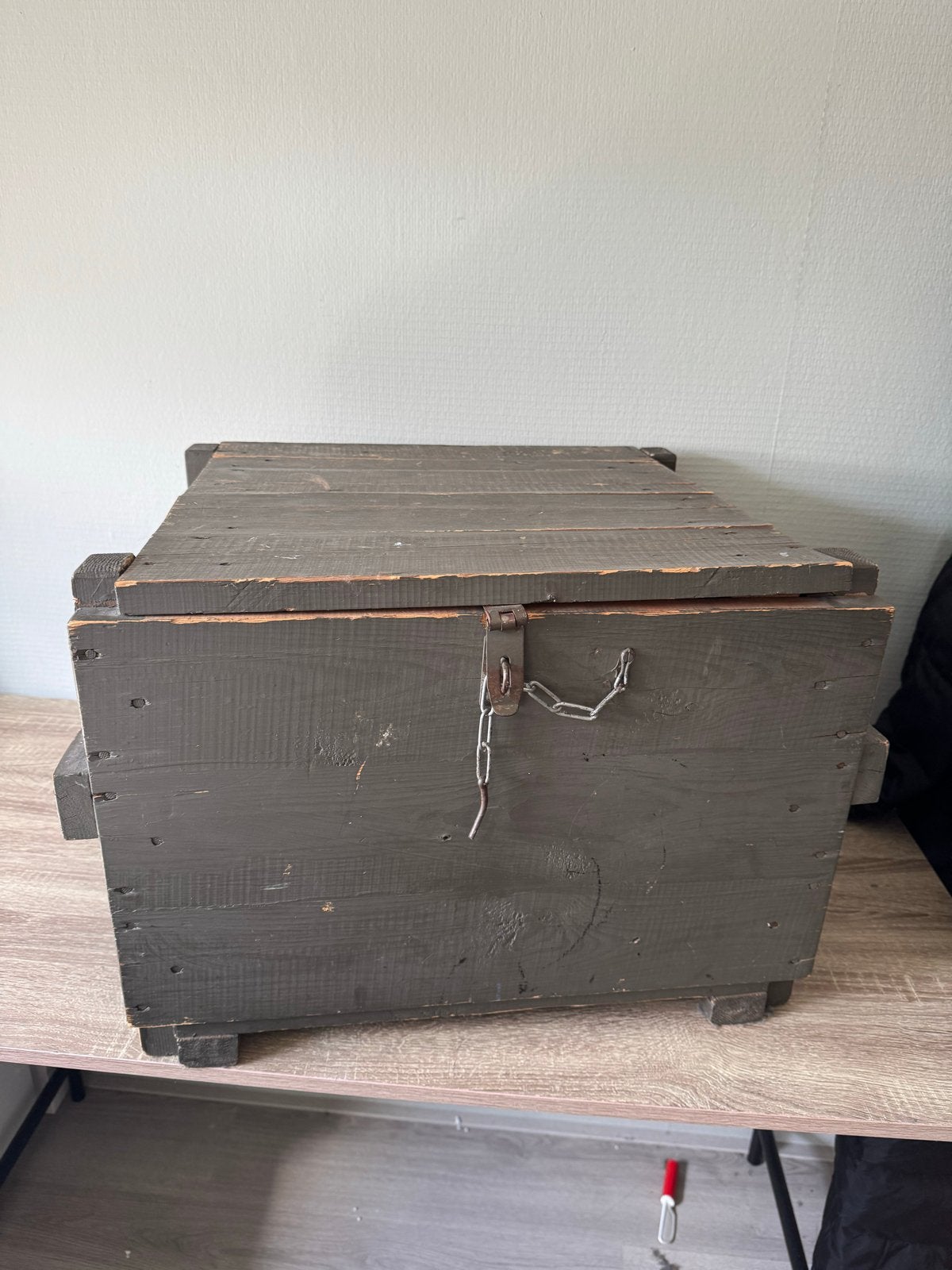 Houten kist - Opbergkist - Decoratieve kist, Ophalen, Gebruikt, 50 tot 100 cm, 5 – 50