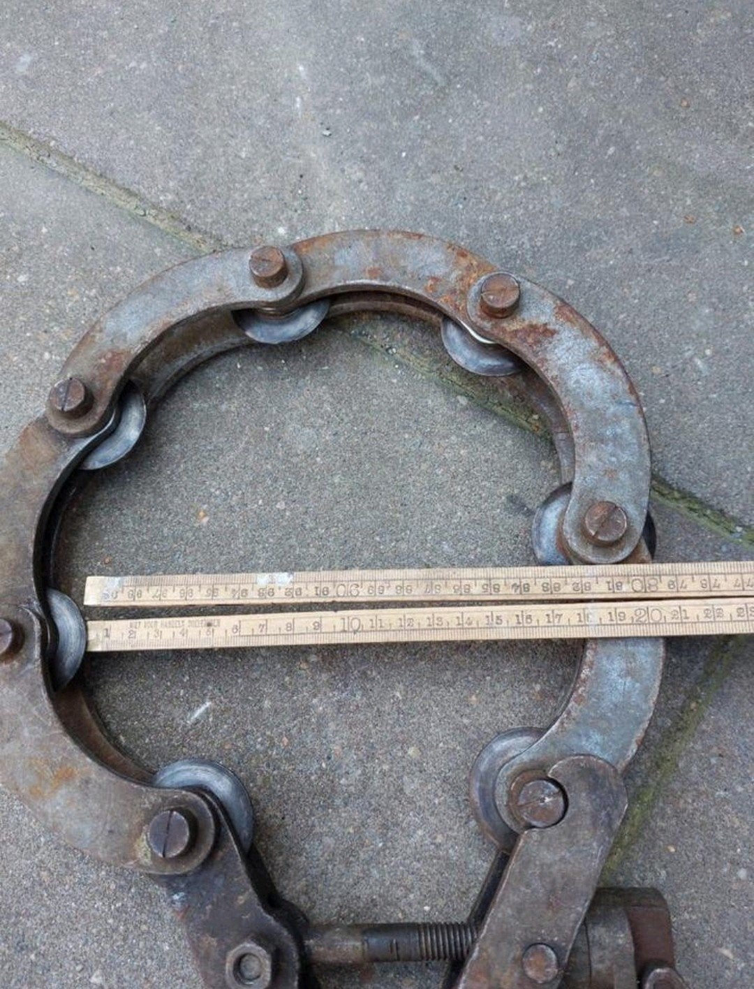 Grote diameter kettingsnijder Pijpensnijder fromax sweden, Ophalen of Verzenden, Gebruikt