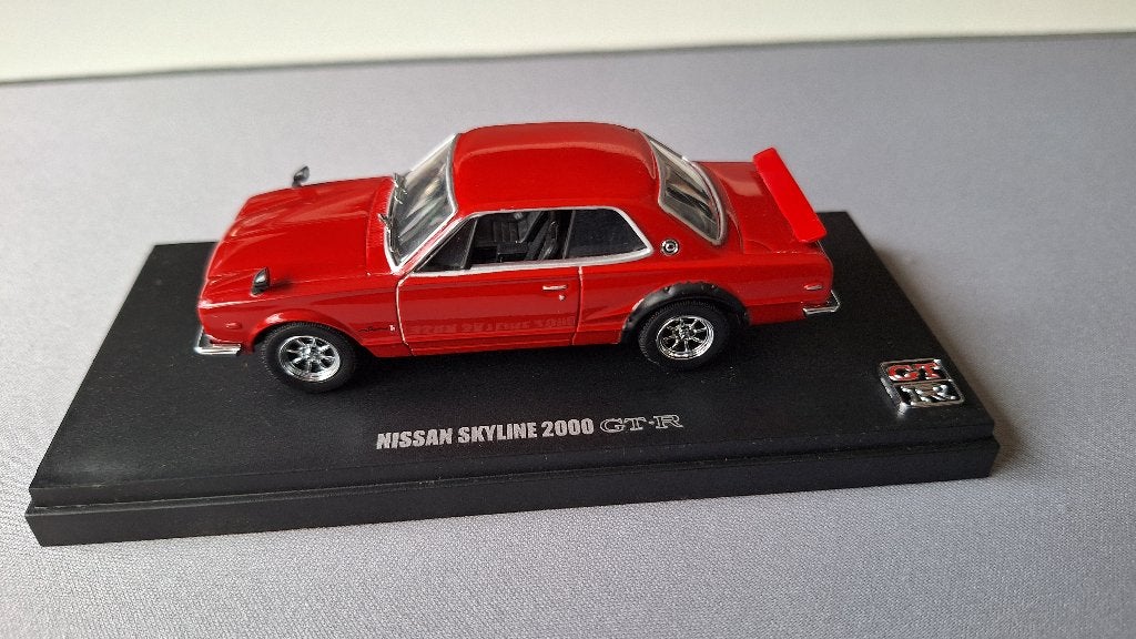 1:43 Nissan Skyline 2000GTR van Kyosho, Ophalen of Verzenden, Zo goed als nieuw, Auto, Kyosho