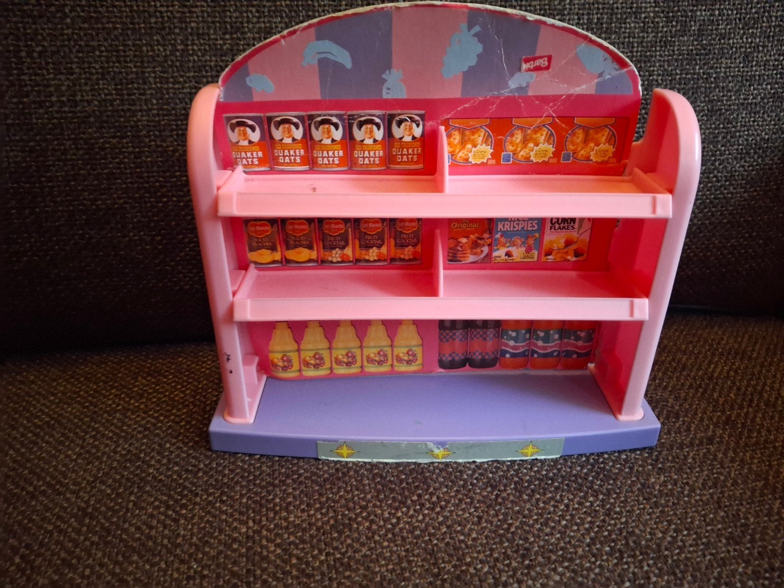 Barbie roze winkelstelling jaren 70, Ophalen of Verzenden, Gebruikt