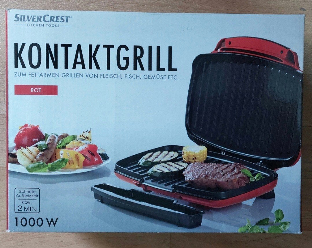 SILVER CREST CONTACTGRILL Voor
€17,00, Ophalen of Verzenden, Zo goed als nieuw