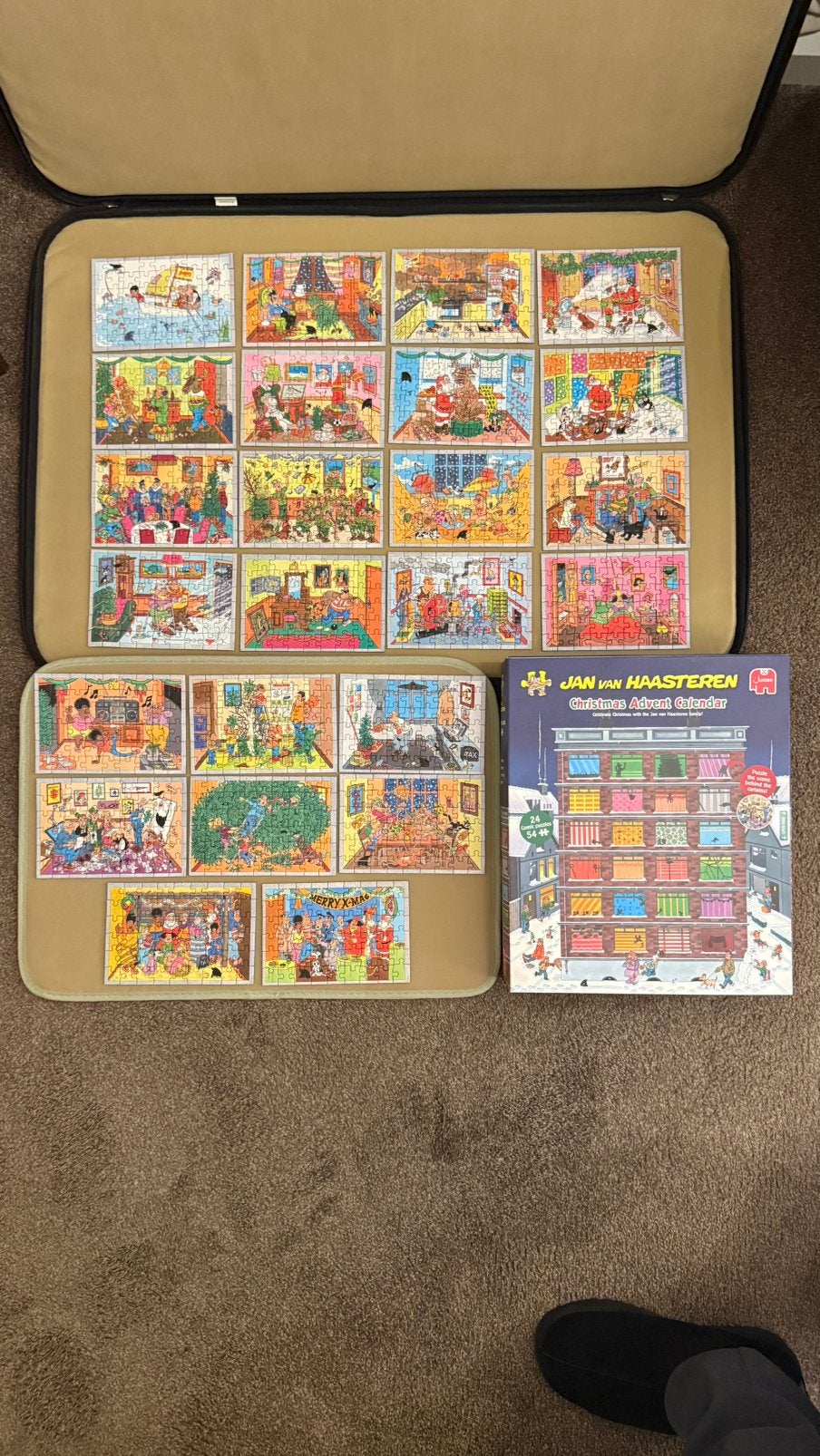 Foto 7 van Jan van Haasteren adventkalender puzzel 24 st