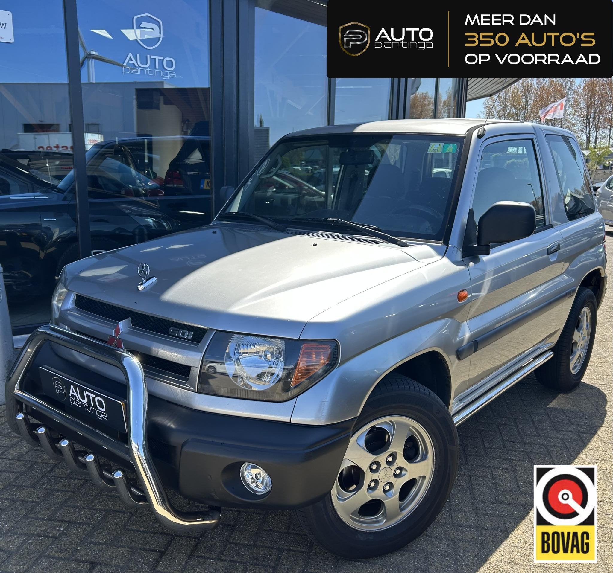 Mitsubishi Pajero Pinin 2.0 GDI GL 129PK | UNIEK! | Nette St, Auto's, Mitsubishi, Automaat, Stof, Gebruikt, 4 cilinders