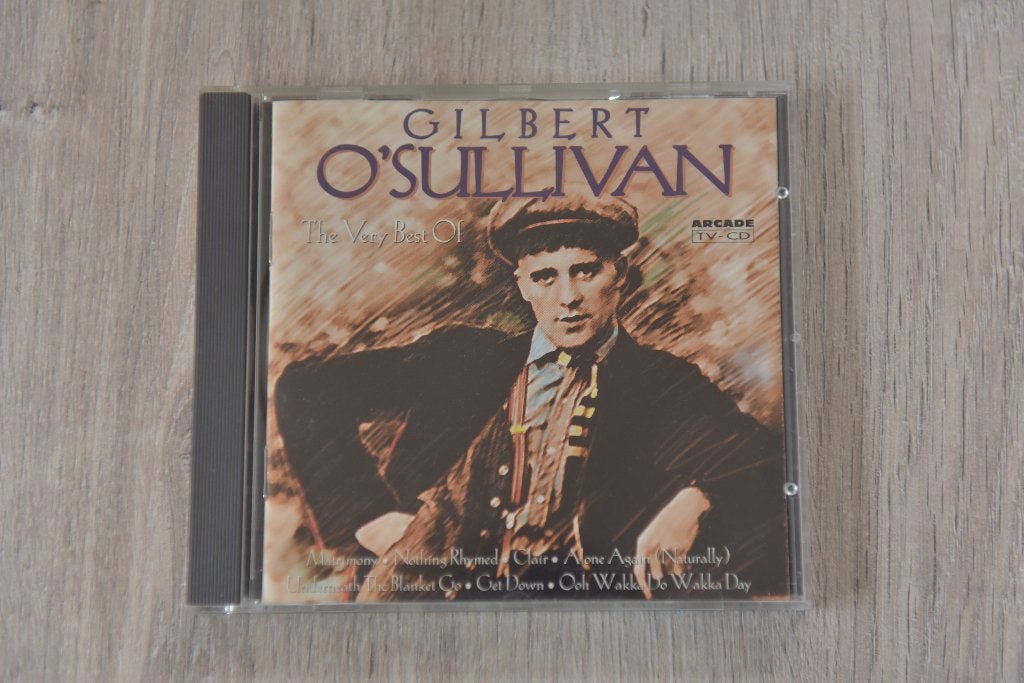 GILBERT O 'SULLIVAN - THE VERY BEST OF - ARCADE TV-CD, Cd's en Dvd's, Inclusief boekje, Zo goed als nieuw, Verzamelalbum, Verzenden