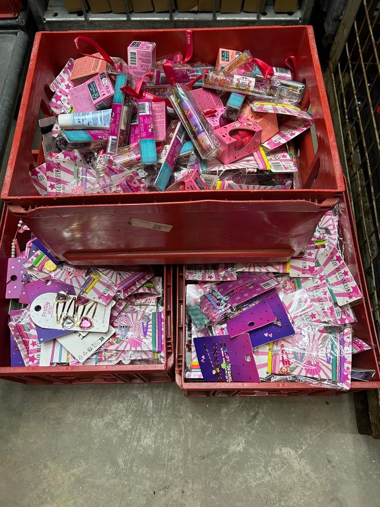Partij kinder haaraccessoires, make-up en sieraden, N, N, Overige typen, Nieuw