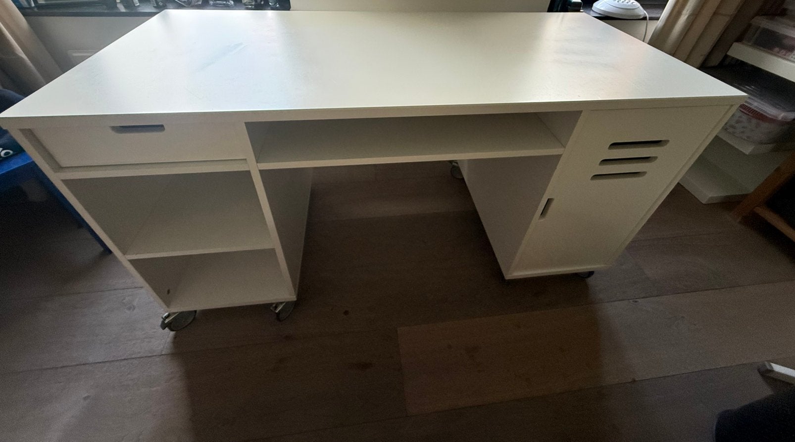 Bopita Mix & Match Bureau Wit, Ophalen, Gebruikt, Spaanplaat of MDF, Schoolbureau
