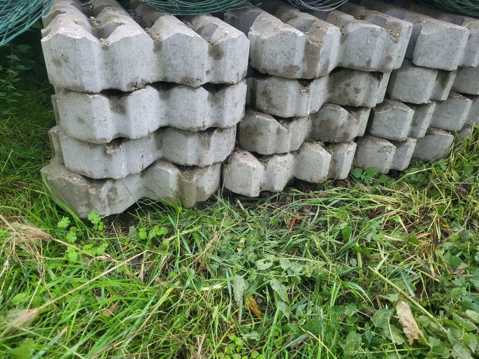 gras beton tegels 120st, Ophalen of Verzenden