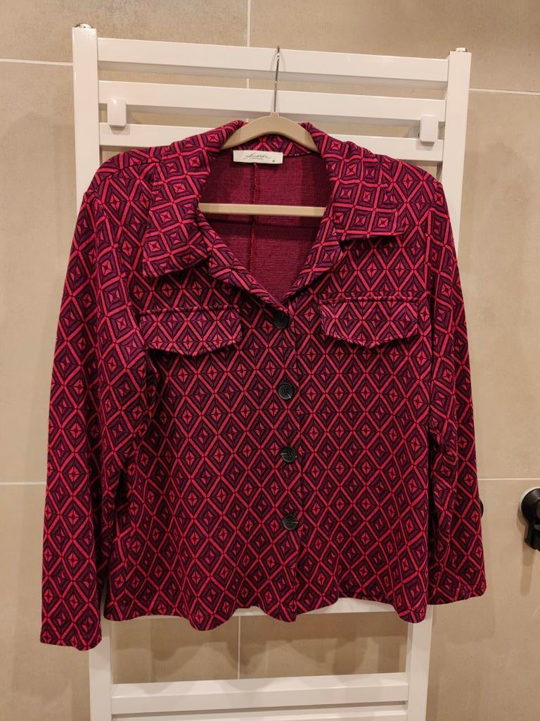 Ambika blouse jasje viscose/polyester mix maat M, Maat 38/40 (M), Ophalen of Verzenden, Roze, Ambika