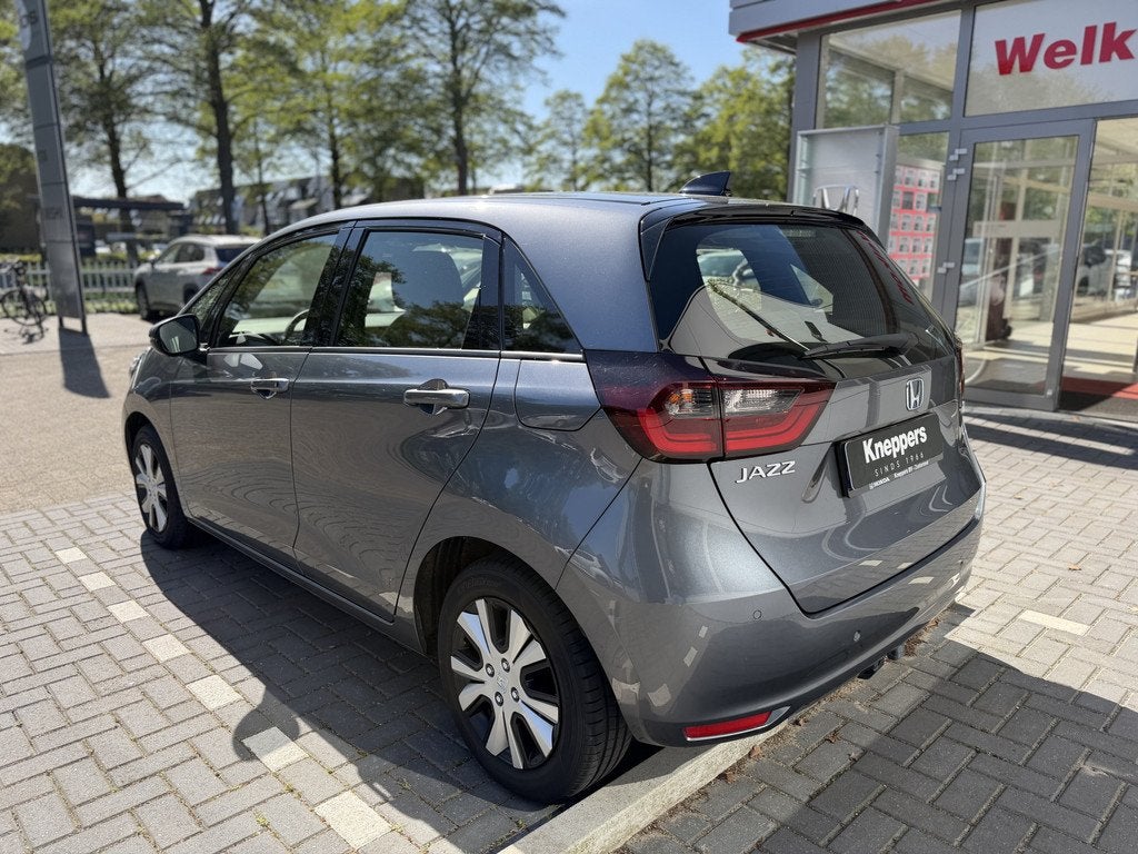 Honda Jazz 1.5 e:HEV Elegance | GEEN AFLEVERKOSTEN | Trekhaa, Auto's, Honda, 12 maanden, 4 cilinders, 1207 kg, Bedrijf
