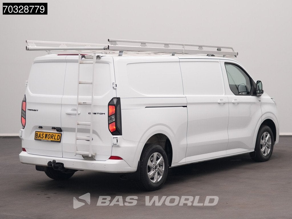 Ford Transit Custom 170pk Automaat L2H1 Trekhaak LED Xenon A, Auto's, Bestelauto's, Stof, Gebruikt, Euro 6, 4 cilinders