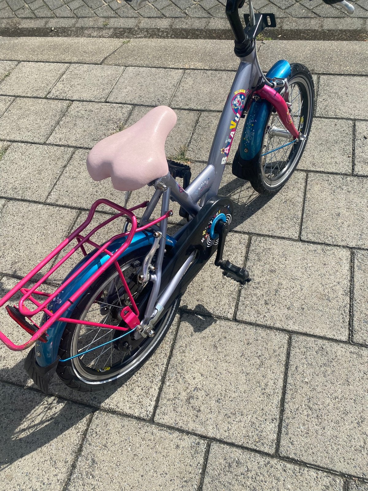 Kinderfiets meisje 16 inch batavus Koala, Ophalen, Gebruikt, Terugtraprem, 16 tot 20 inch