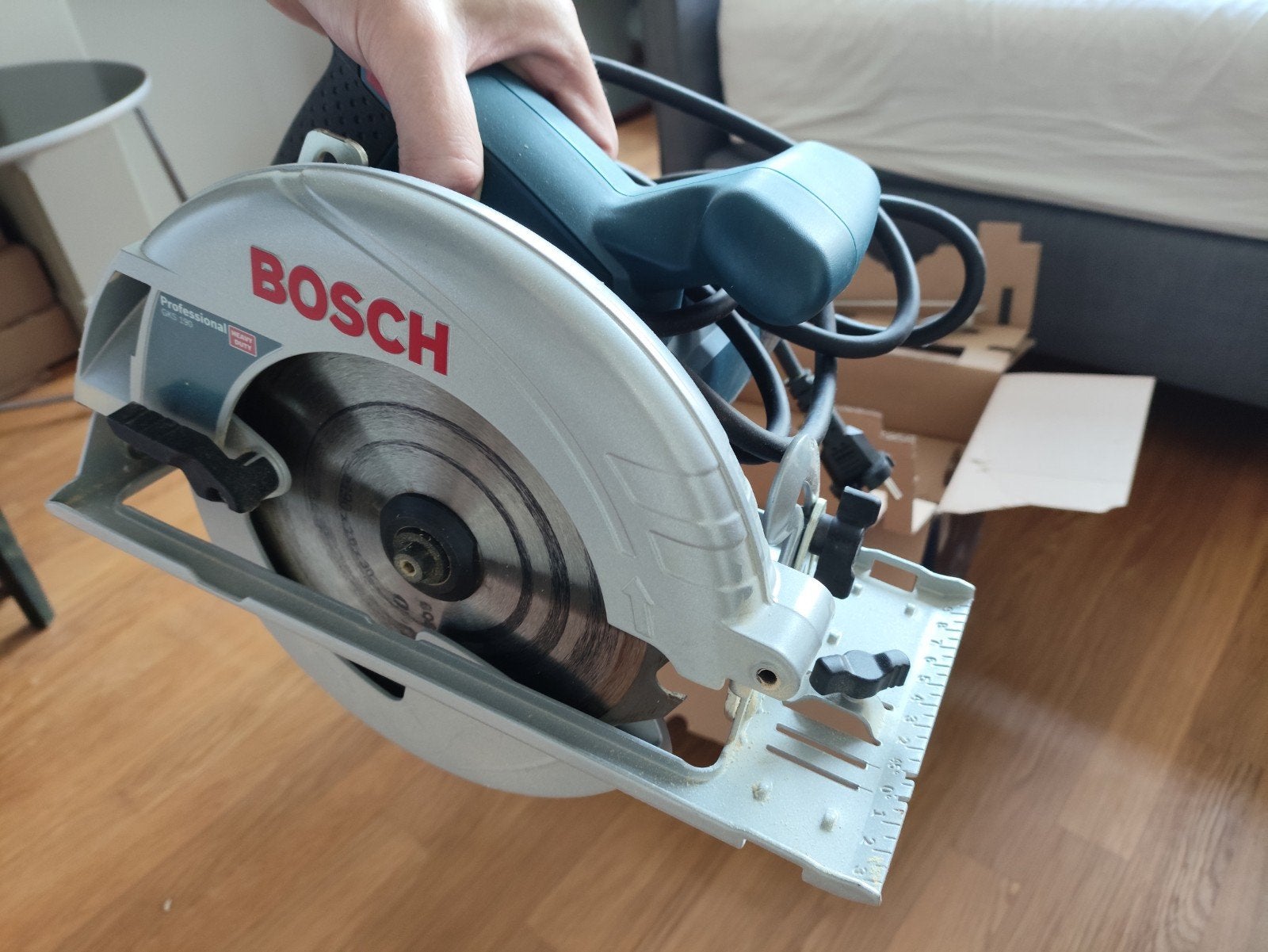 Bosch Professional Cirkelzaag GKS 190 - 1400W, Ophalen, Gebruikt, Cirkelzaag, 70 mm of meer
