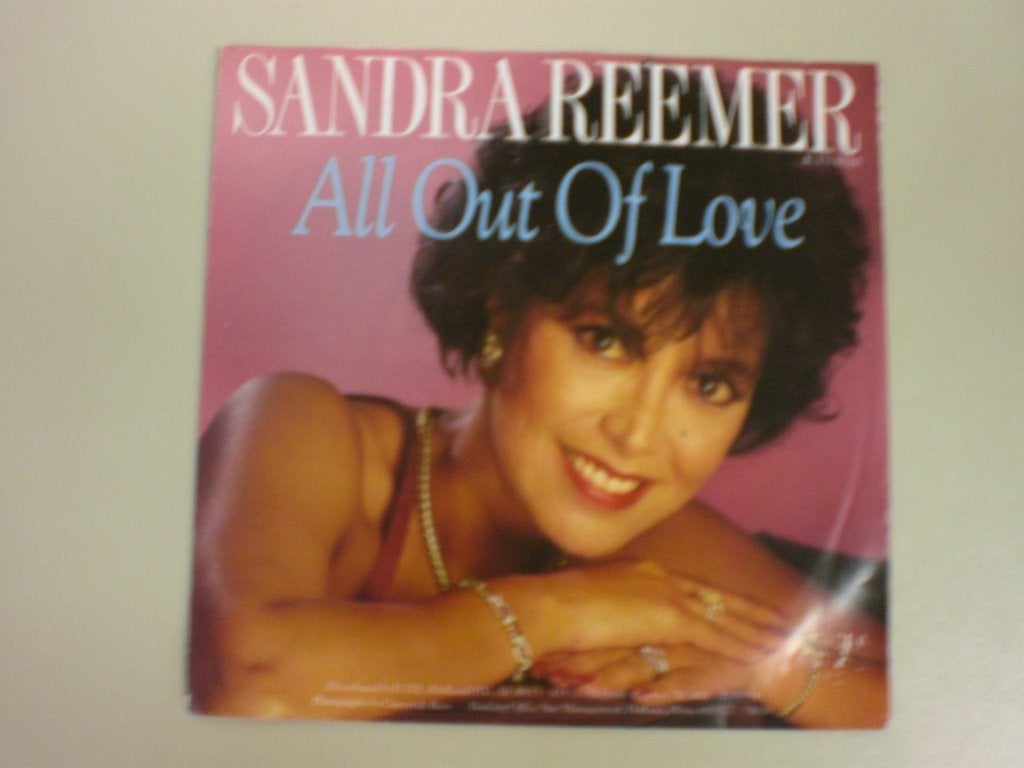 SANDRA REEMER - all out of love - vinyl 7", Gebruikt, 7 inch, Ophalen of Verzenden, Pop