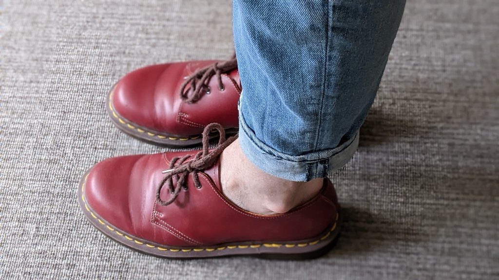 Dr Martens 1461 schoenen, Schoenen met lage hakken, Ophalen of Verzenden, Rood, Dr. Martens