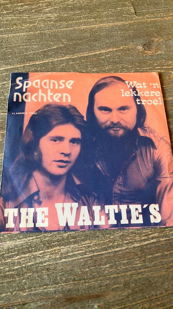 The Walties - spaanse nachten, Cd's en Dvd's, Vinyl | Nederlandstalig, Ophalen of Verzenden, Gebruikt, Overige formaten, Levenslied of Smartlap