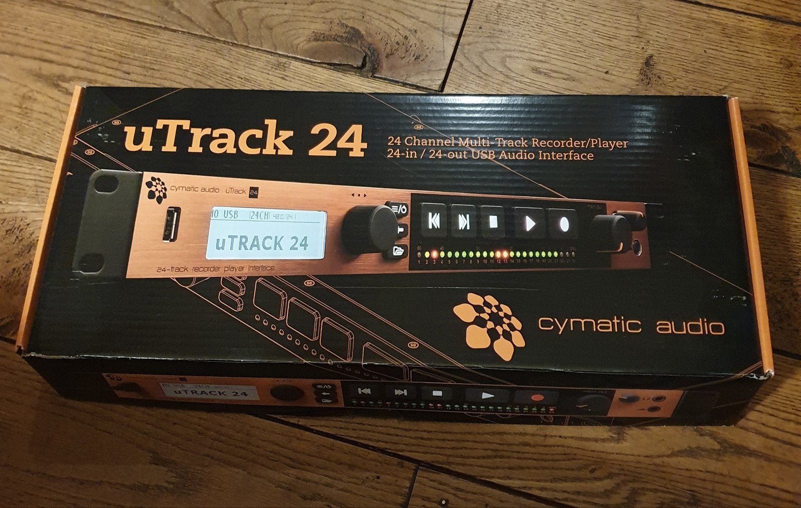Cymatic uTrack24 24-channel digital audio recorder & player, Ophalen of Verzenden, Zo goed als nieuw