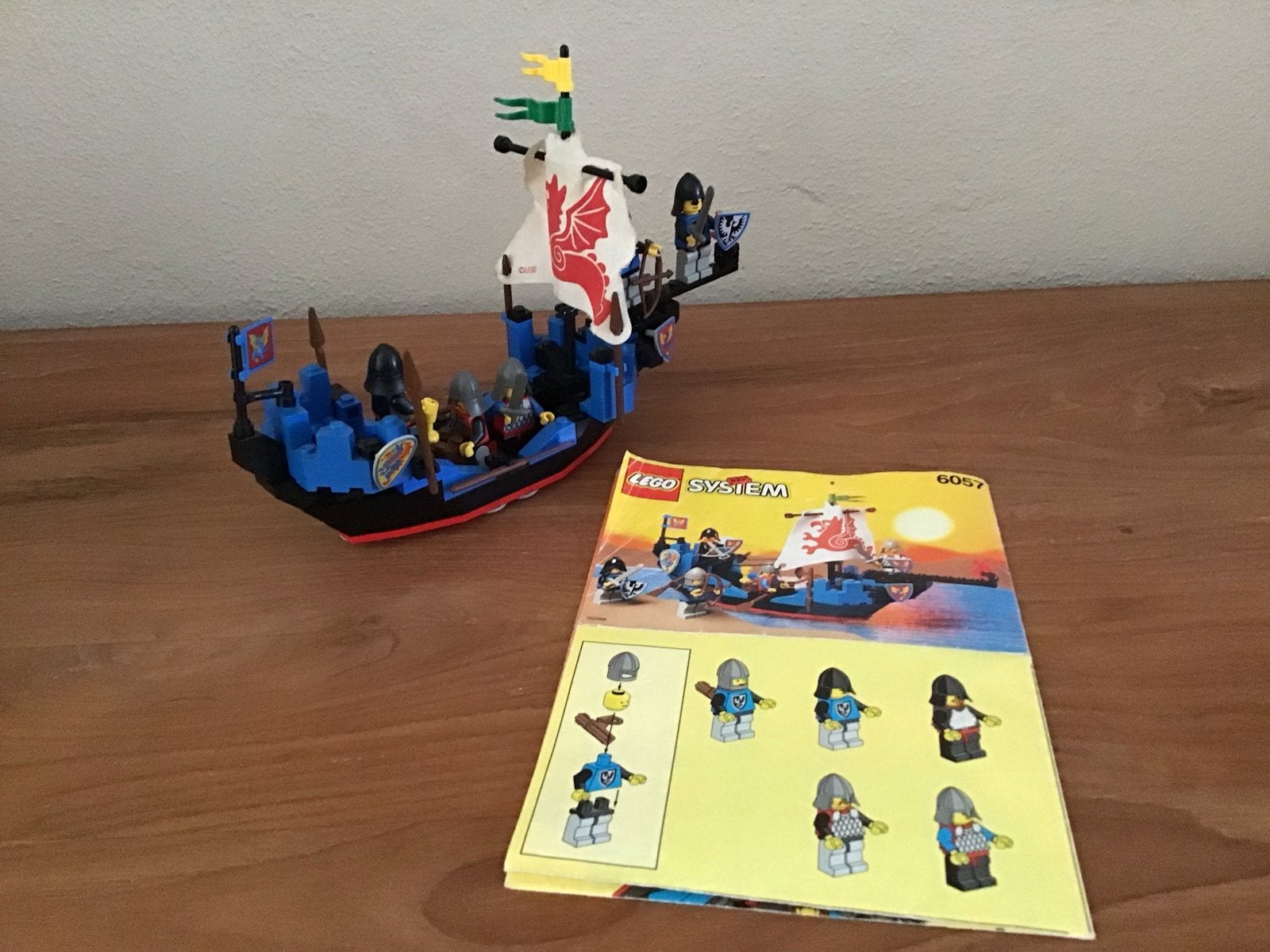 Lego Castle sets 6057, 6059, 6056 met instructies, Kinderen en Baby's, Speelgoed | Duplo en Lego, Gebruikt, Lego, Ophalen of Verzenden