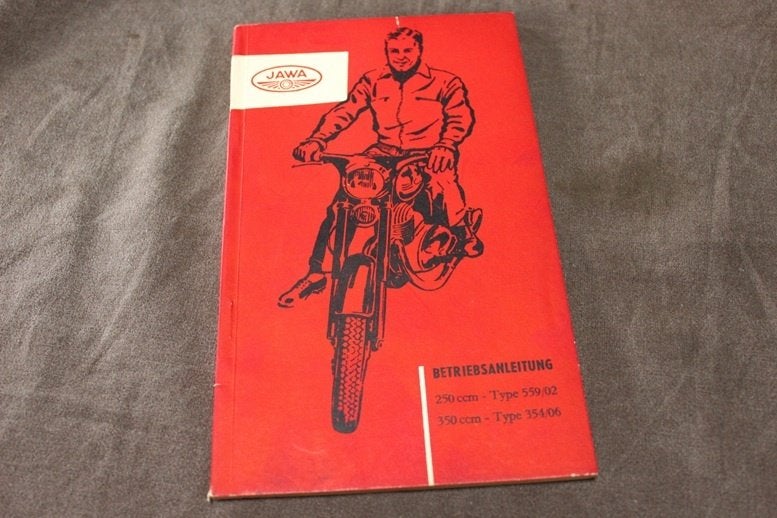 Jawa 250cc 350cc typ 559 354 1963 motorrad betriebsanleitung, Motoren, Handleidingen en Instructieboekjes, Ophalen of Verzenden