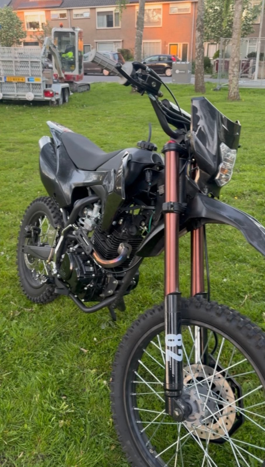 Kxd pro 140cc 4T, Fietsen en Brommers, Ophalen, Zo goed als nieuw, Overige merken