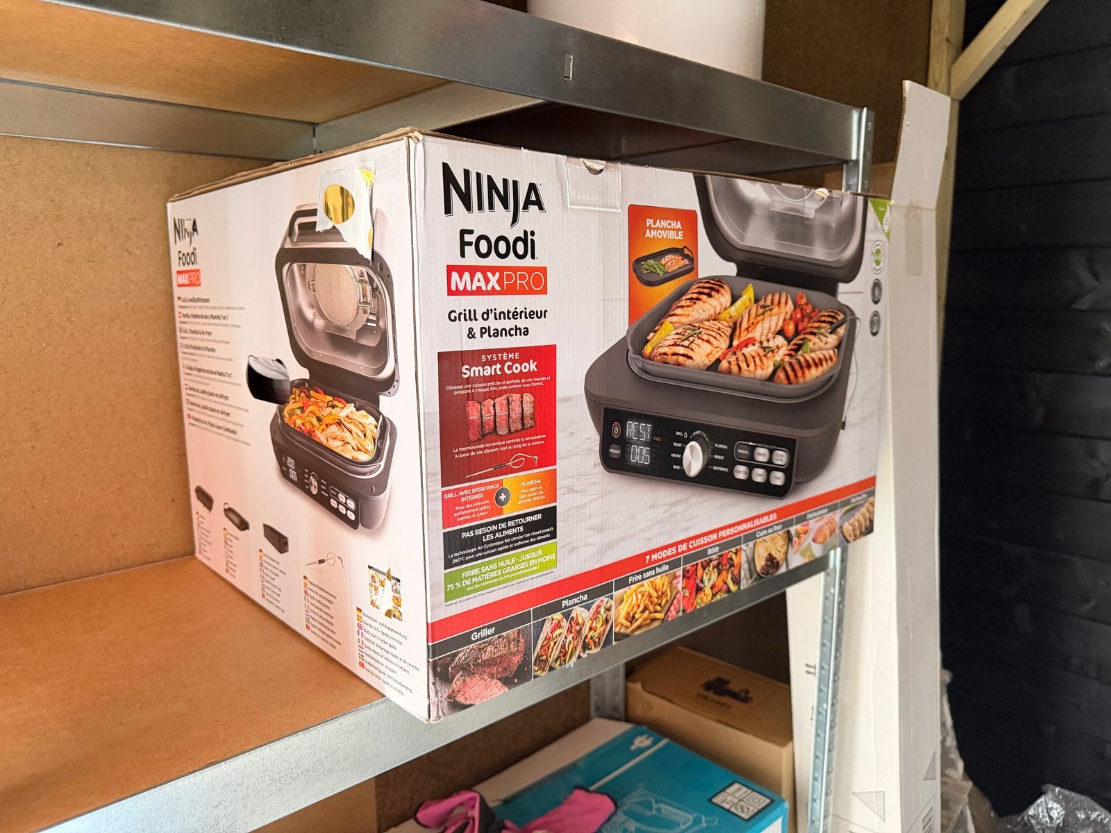 Ninja Foodi MAX PRO Grill, Plancha & Airfryer, Ophalen, Nieuw