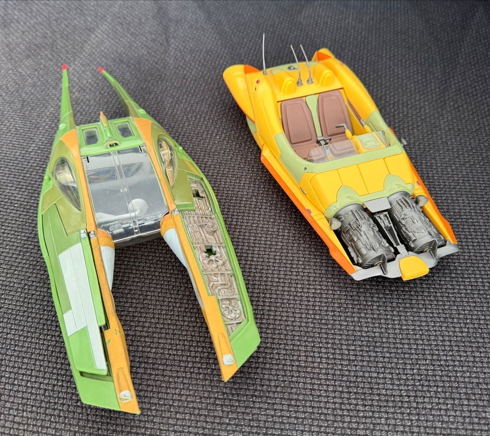 Koro-2 Exodrive Airspeeder en Jedi Starfighter Speeder., Verzamelen, Star Wars, Gebruikt, Overige typen, Verzenden