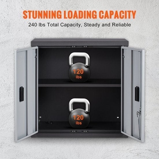 Wandkast - Kast - Locker - Opbergkast - Incl Slot En Sleutel, Corvance B.V., Verzenden, Nieuw, Corvancebol@gmail.com