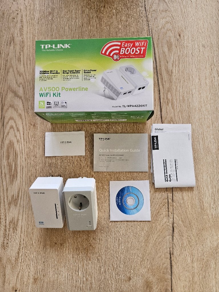 TP-Link TL-WPA4226 KIT, Computers en Software, Netwerk switches, Ophalen, Zo goed als nieuw