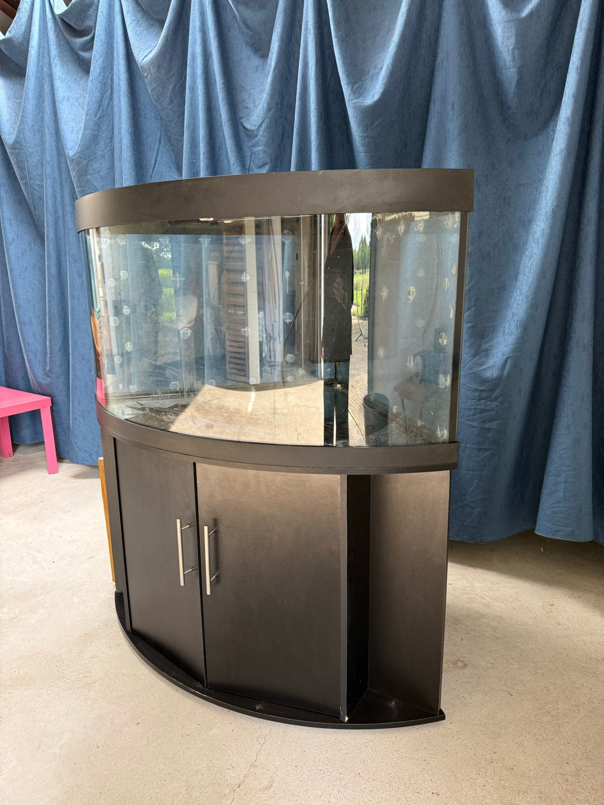 Hoekaquarium Juwel Trigon 350, Dieren en Toebehoren, Ophalen, Gebruikt, Leeg aquarium, Juwel