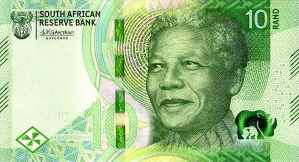 Zuid-Afrika bankbiljet 10 Rand Nelson Mandela 2023 UNC, Ophalen of Verzenden, Zuid-Afrika, Los biljet
