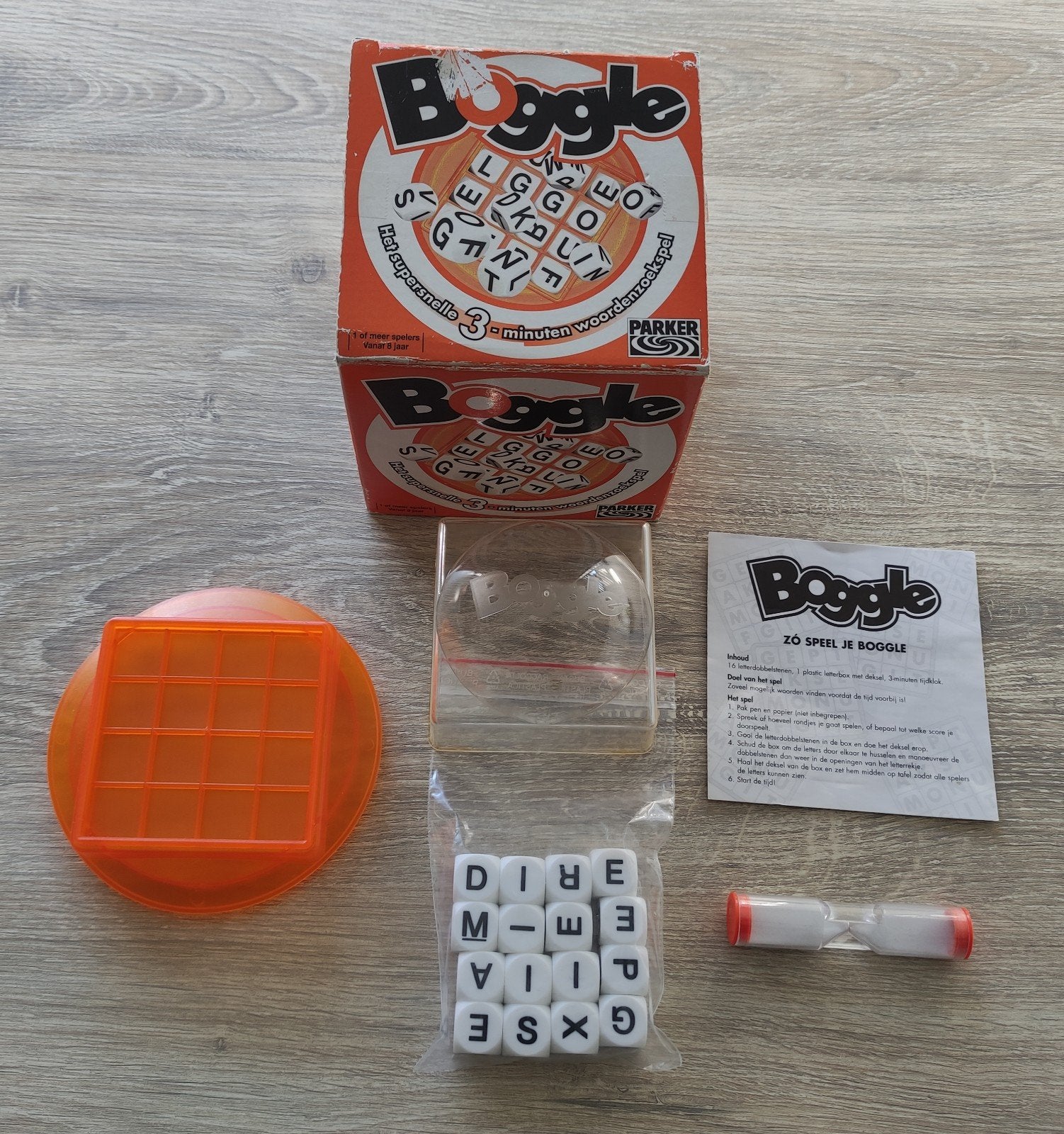 BOGGLE uitgever PARKER, Hobby en Vrije tijd, Ophalen of Verzenden