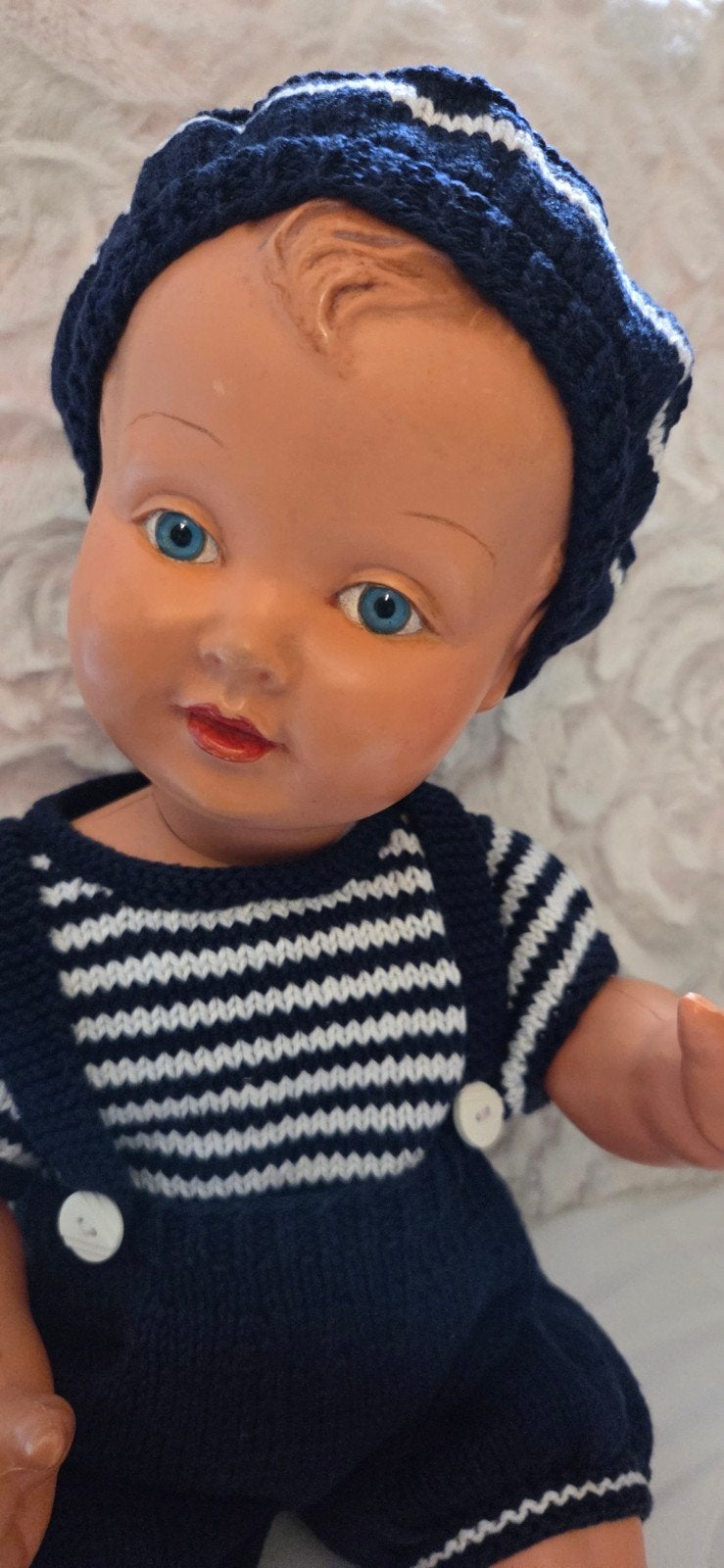 Mooie vintage babypop., Verzamelen, Poppen, Ophalen of Verzenden, Zo goed als nieuw, Pop
