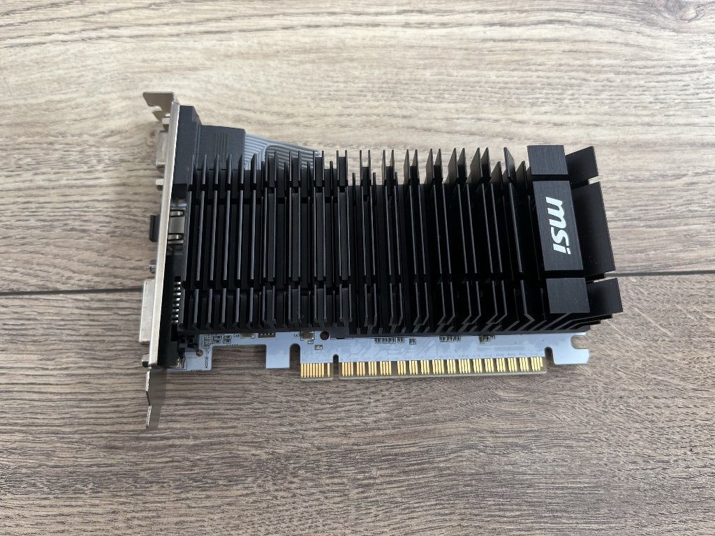MSI GT-730 2GB videokaart, Ophalen, Gebruikt, PCI-Express 2, GDDR3