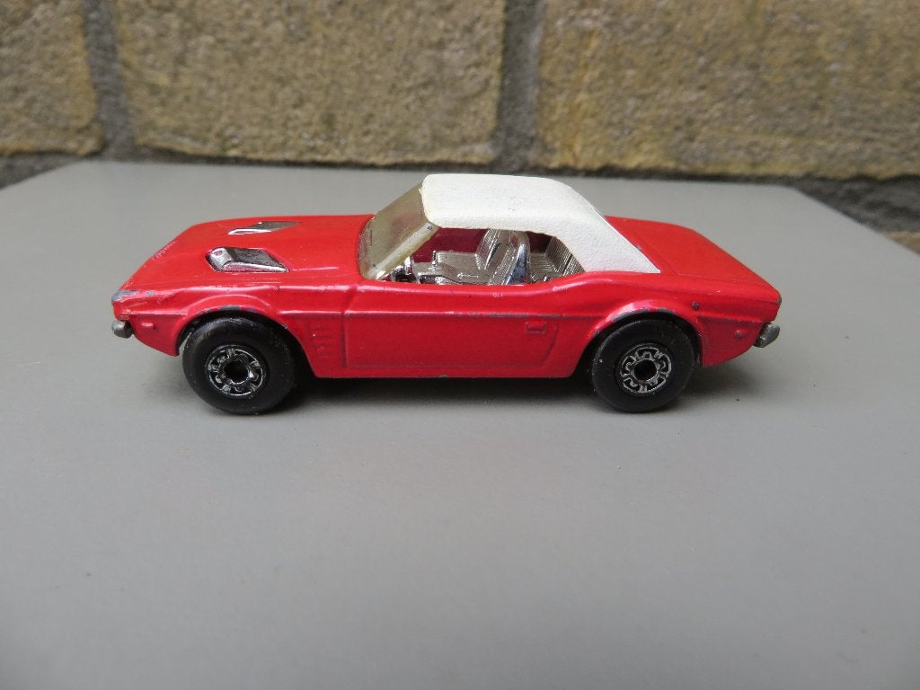 Matchbox Dodge Challenger rood, Ophalen of Verzenden, Gebruikt, Auto
