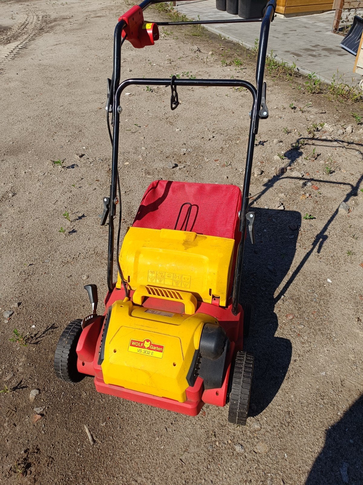 Wolf Garten verticuteermachine, Ophalen, Zo goed als nieuw, Elektrisch
