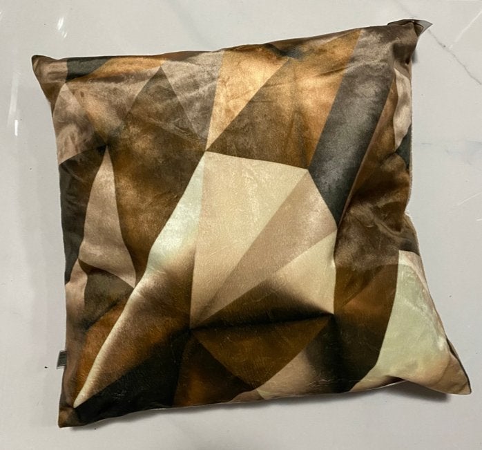 3 Nieuwe Kussens vorm modern driehoek multicolor decor trend, Ophalen of Verzenden, Nieuw, Vierkant