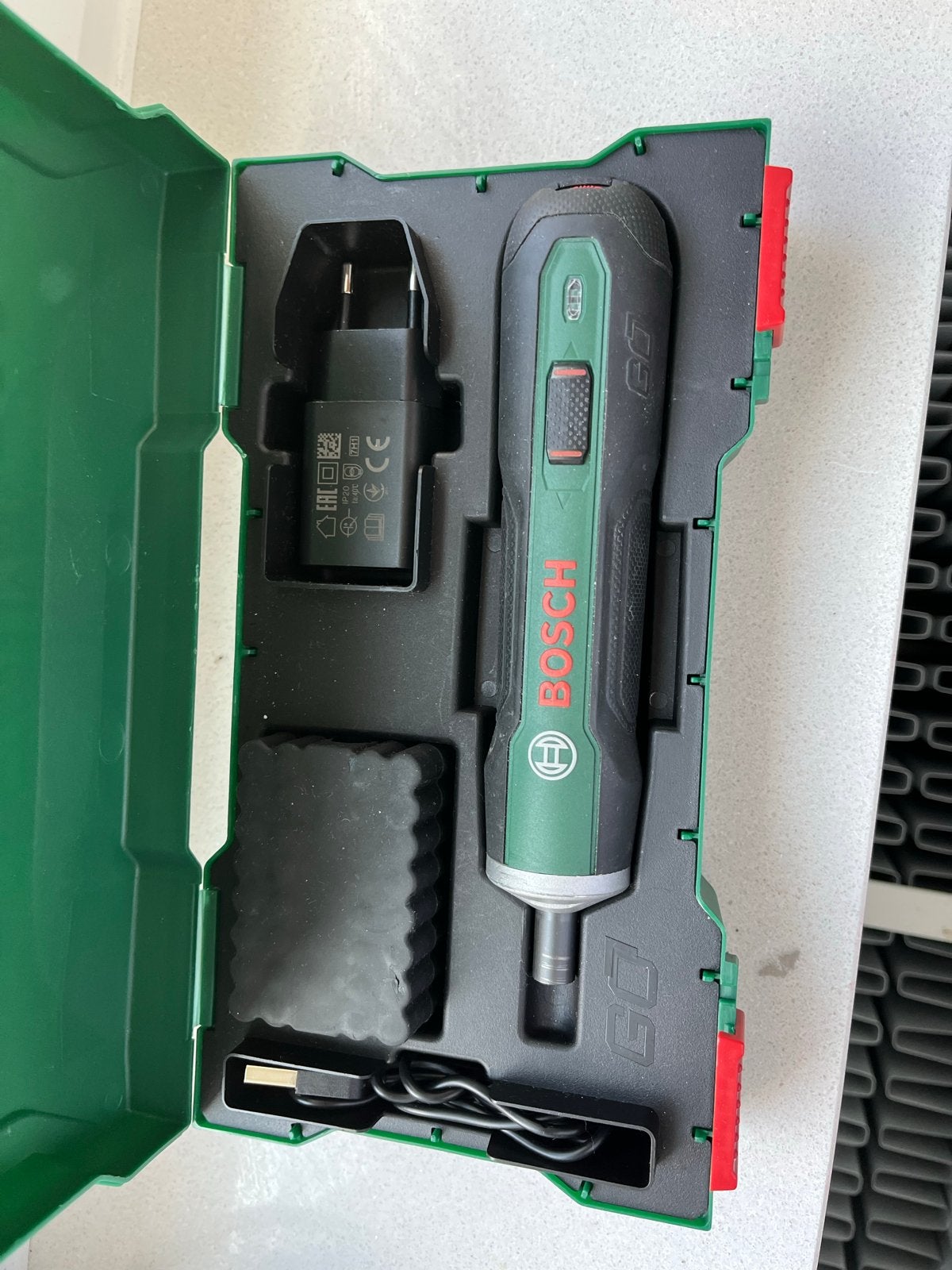 Bosch GO 2.0 Accuschroevendraaier - Draadloos en Compact, Doe-het-zelf en Verbouw, Gereedschap | Boormachines, Ophalen, Gebruikt